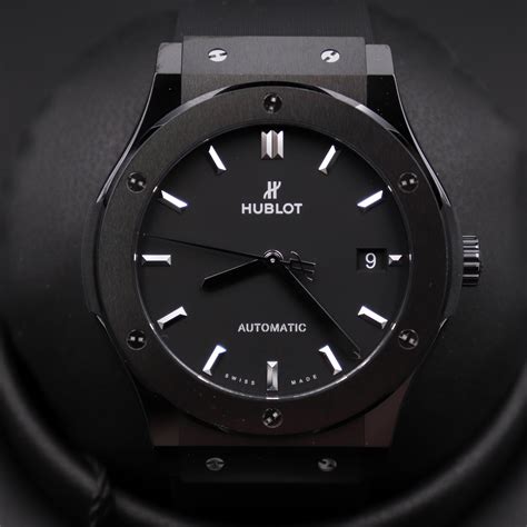 hublot fusion black